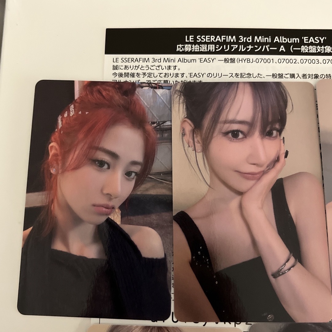 LE SSERAFIM - Le Sserafim トレカ5種 ラキドロの通販 by L's shop｜ル