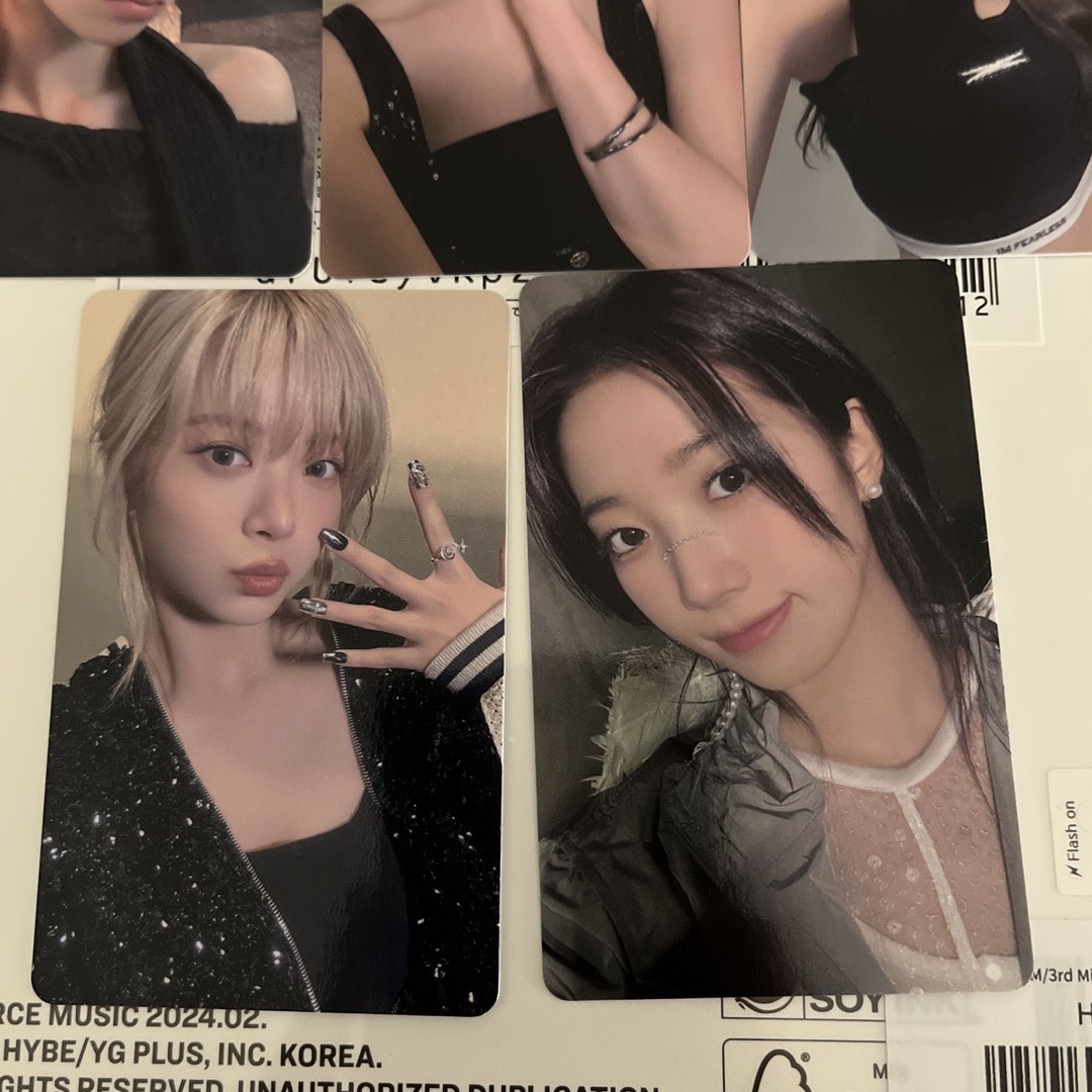 LE SSERAFIM - Le Sserafim トレカ5種 ラキドロの通販 by L's shop｜ル