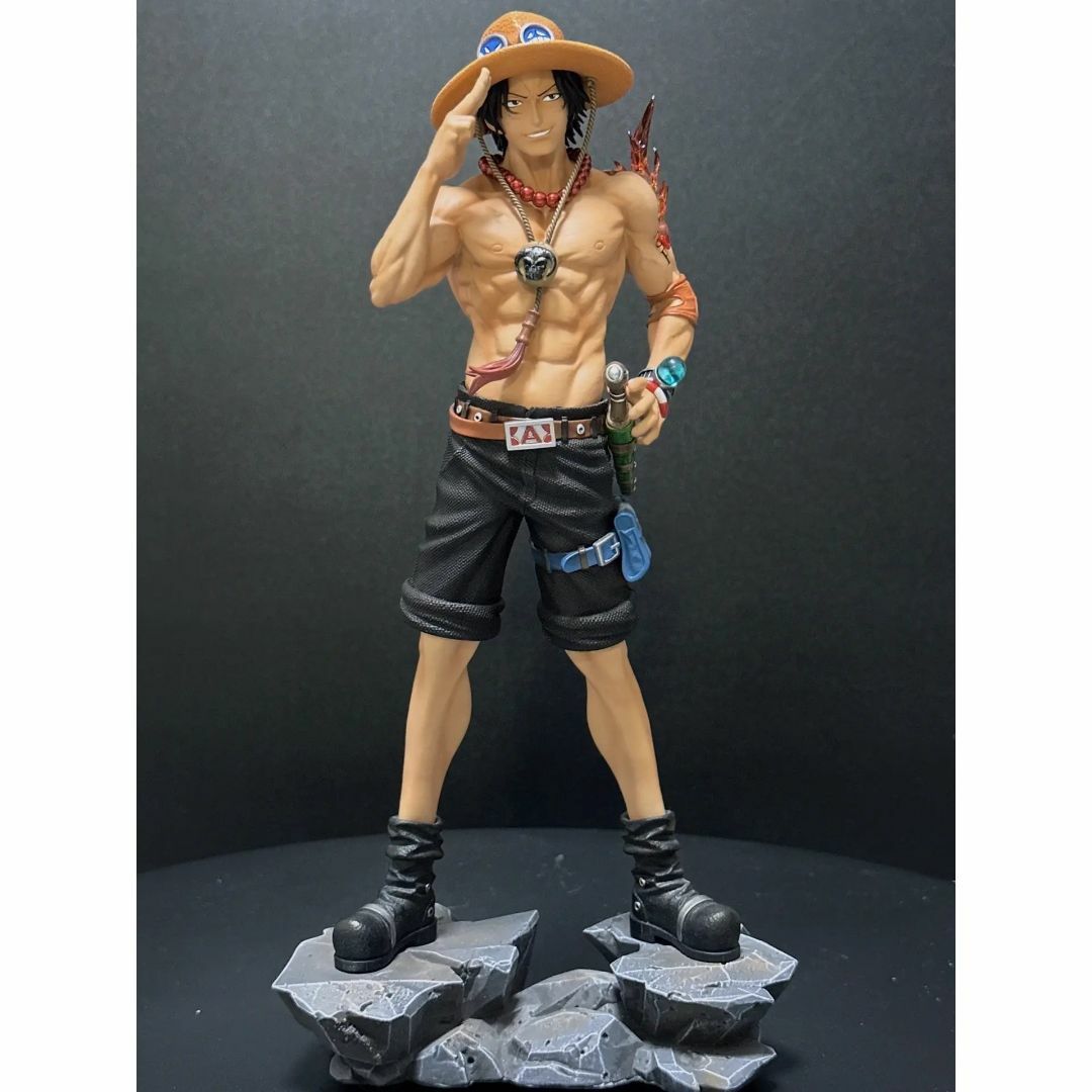 ワンピース エース フィギュア ガレージキット 塗装済み完成品 pop