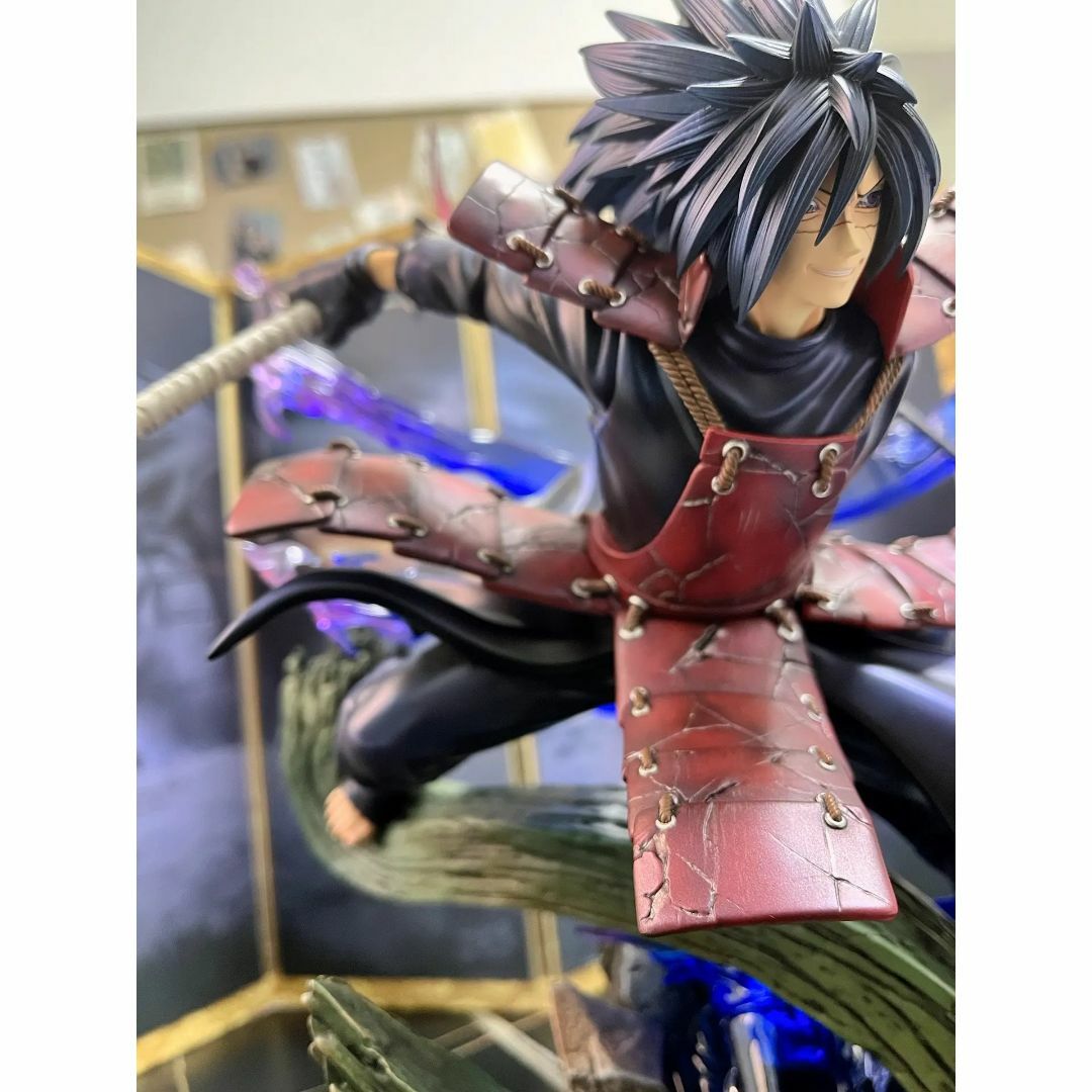 ナルト 疾風伝 うちはマダラ ガレージキット 塗装済み完成品