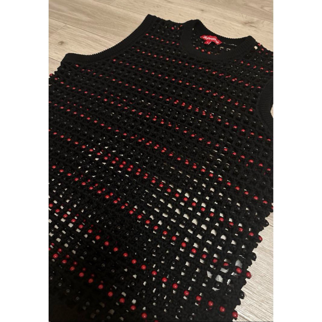 Supreme - Supreme Beaded Sweater Vest シュプリーム ベストの通販 by