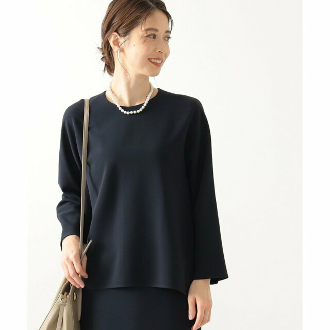 Demi-Luxe BEAMS - 【NAVY】【40】Demi-Luxe BEAMS / トリアセ フレア