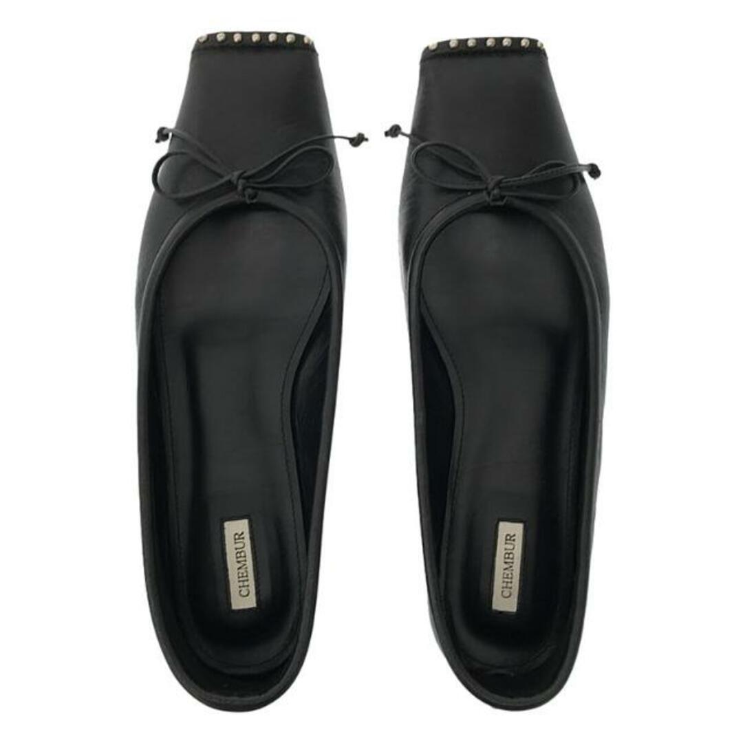 CHEMBUR - CHEMBUR / チェンバー | スタッズ付きスクエアトゥバレエ