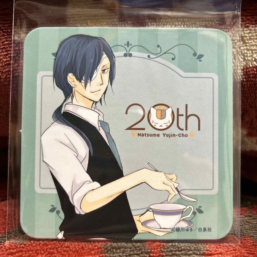 夏目友人帳 原画展 コースター コラボカフェ 20周年 的場静司の通販 by