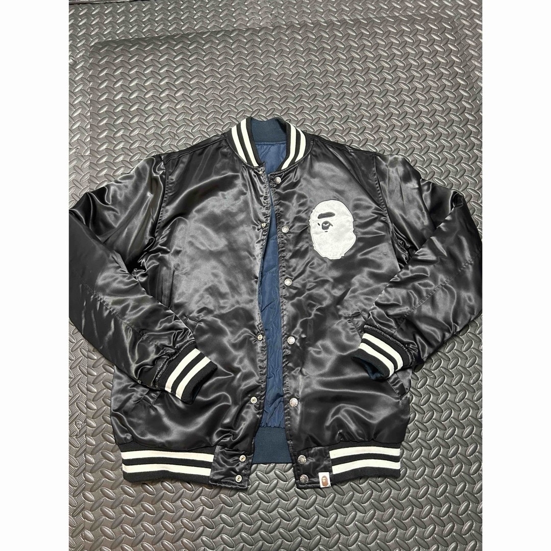 激レア】アベイシングエイプ アーチ刺繍ロゴ スタジャンリバーシブル