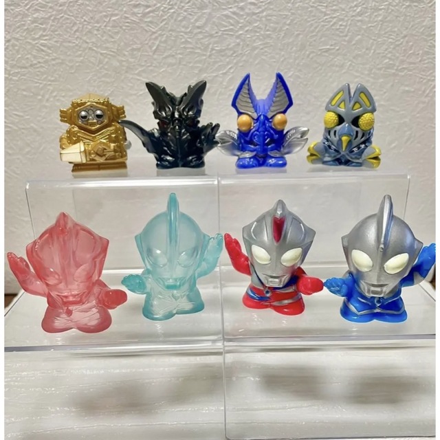 ウルトラマン 指人形 ソフビ クリア コスモス バルタン星人の通販 by