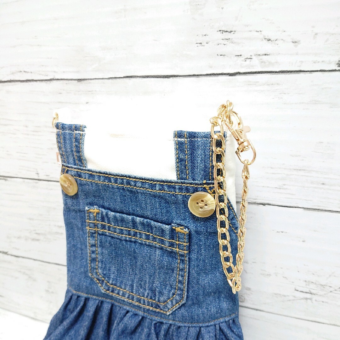 ハンドメイド ジーンズ デニム リメイク ショルダー サコッシュ スマホ