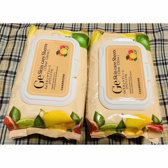 CHARMZONE - チャームゾーンGeスキンケアシート クリアシトラス 120枚