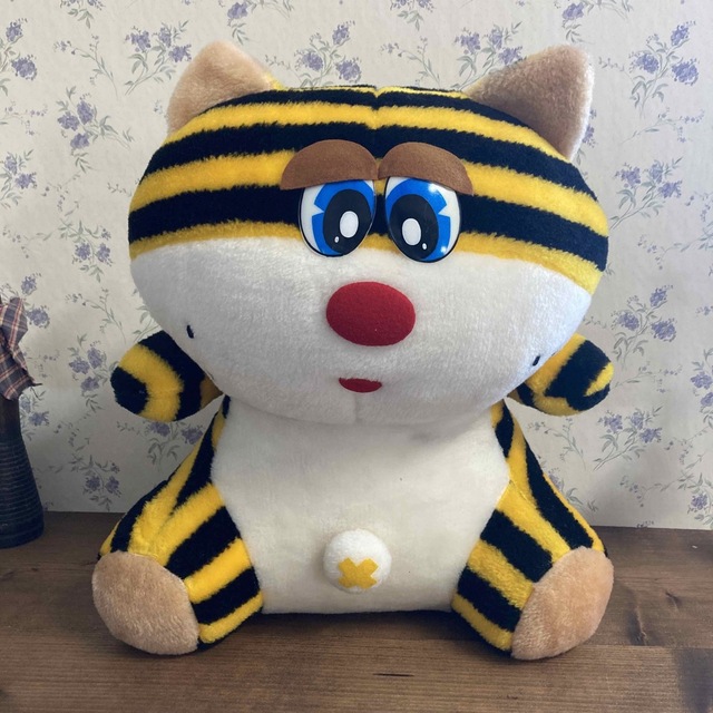 昭和レトロ ぬいぐるみ 特大 トラ ヴィンテージの通販 by めかぶ's