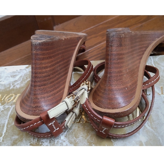 LOUIS VUITTON - ルイヴィトン サンダル モノグラム モチーフ パンプス