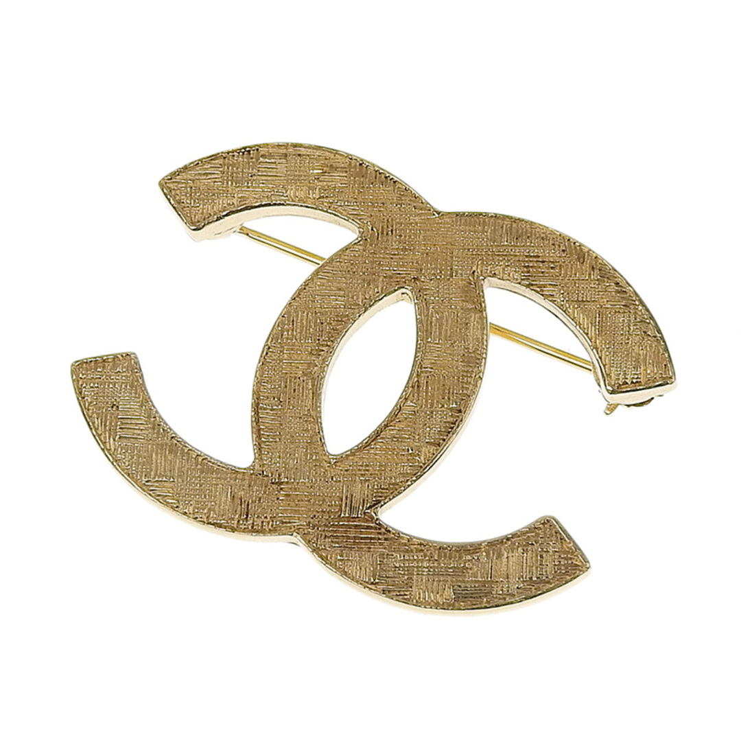 CHANEL - シャネル CHANEL ココマーク ブローチ GP ゴールド色 07A