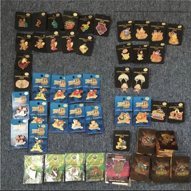 USJ ユニバーサルジャパン ピンバッジ 限定品 非売品含む48個 未使用