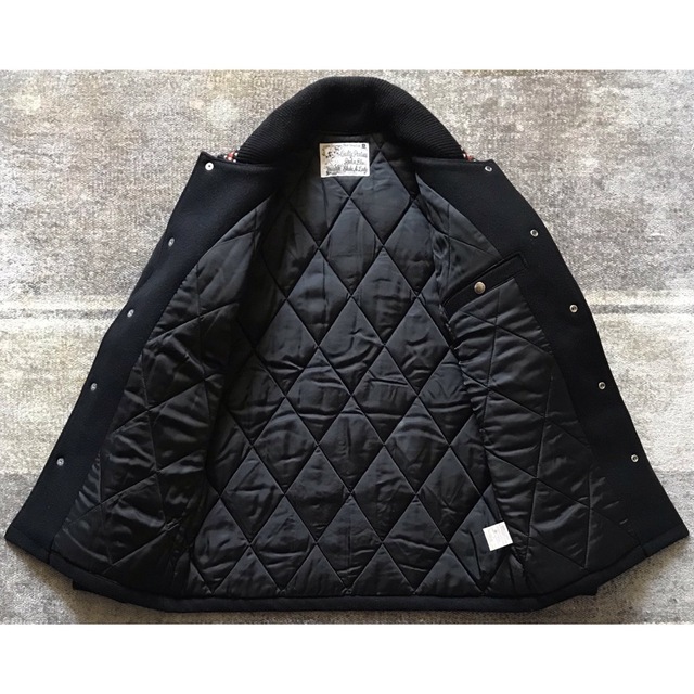 SOFTMACHINE マリア刺繍ファラオジャケット ブラック Lサイズ