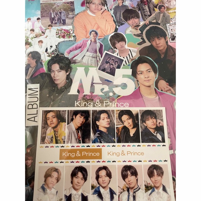 King & Prince ティアラ盤 アルバム ペンライト うちわ Mr.5 King