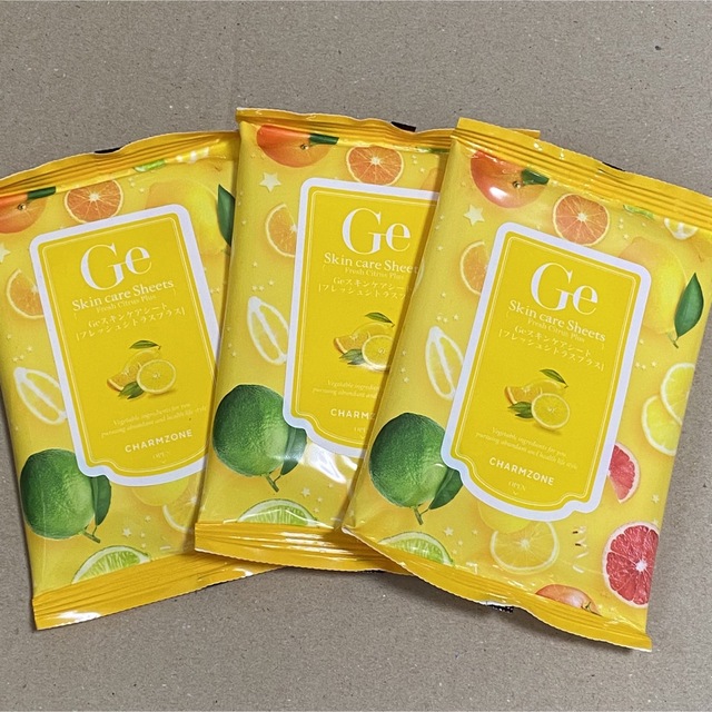 CHARMZONE - Geスキンケアシート フレッシュシトラスプラスの通販 by