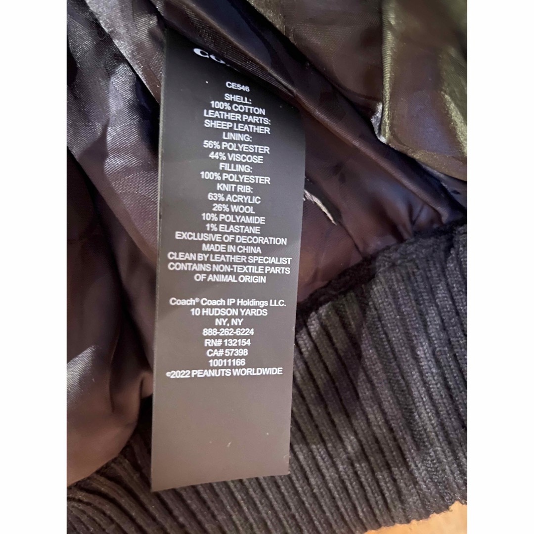 COACH - 新品 COACH×PEANUTS スタジャンの通販 by runrun's shop