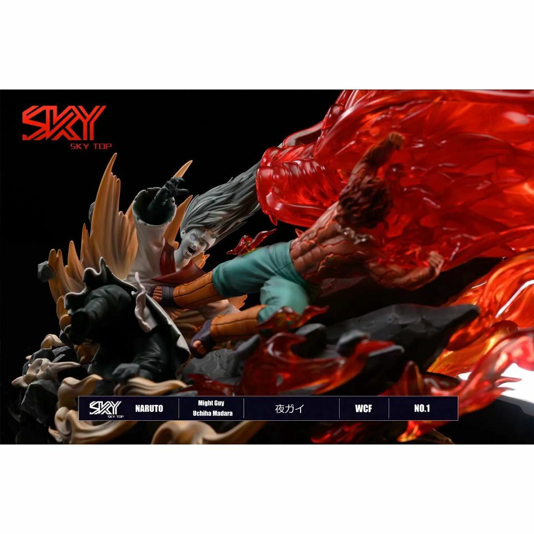 ナルト 疾風伝 マイト・ガイ うちはマダラ ガレージキット フィギュア