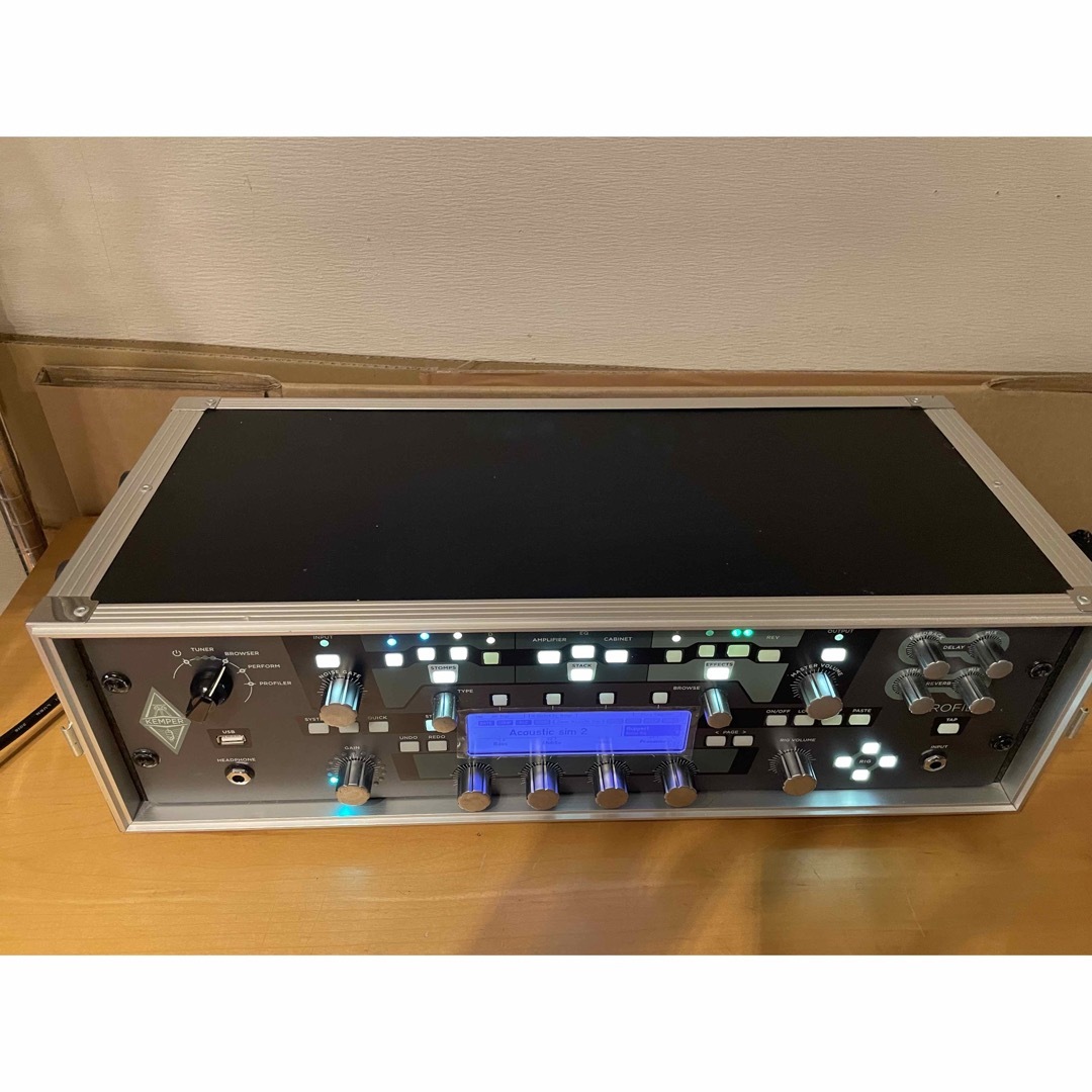 KORG kemper Power lack 4uラックケース付き KORG kemper Power lack