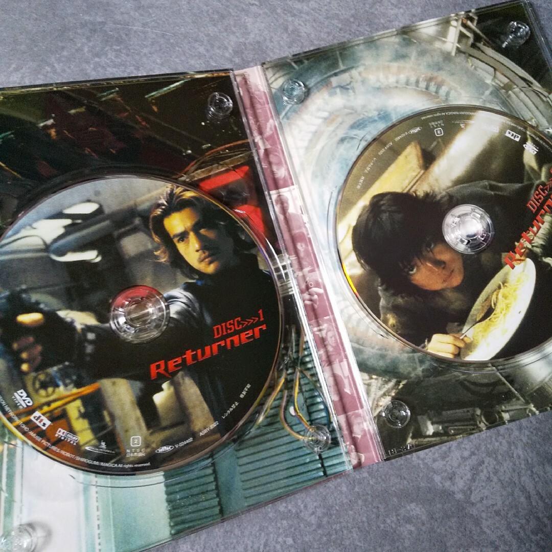 廃盤】映画DVD(セル版)『リターナー デラックス・エディション』金城武
