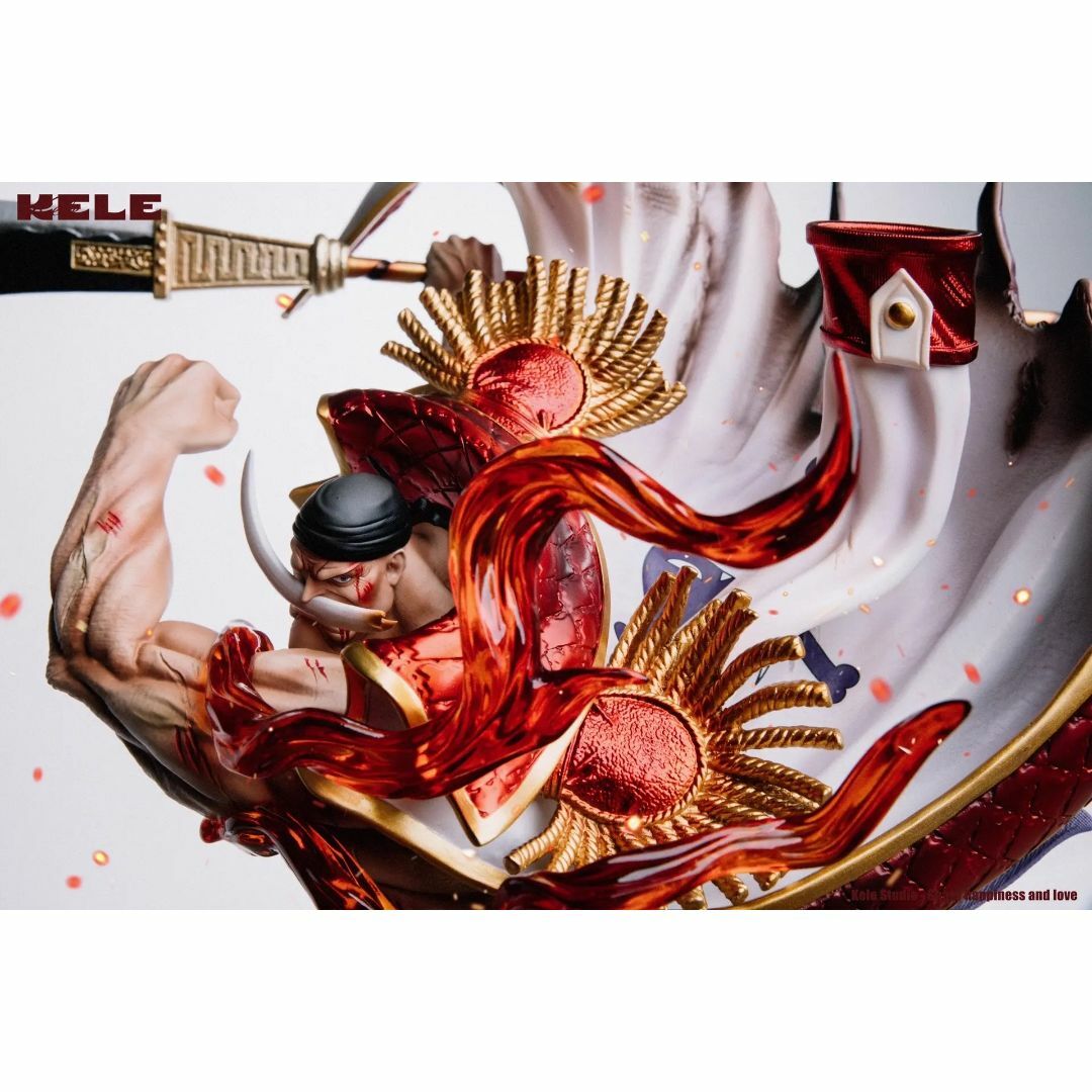 ワンピース 白ひげ エドワード フィギュア ガレージキット BTスタジオ