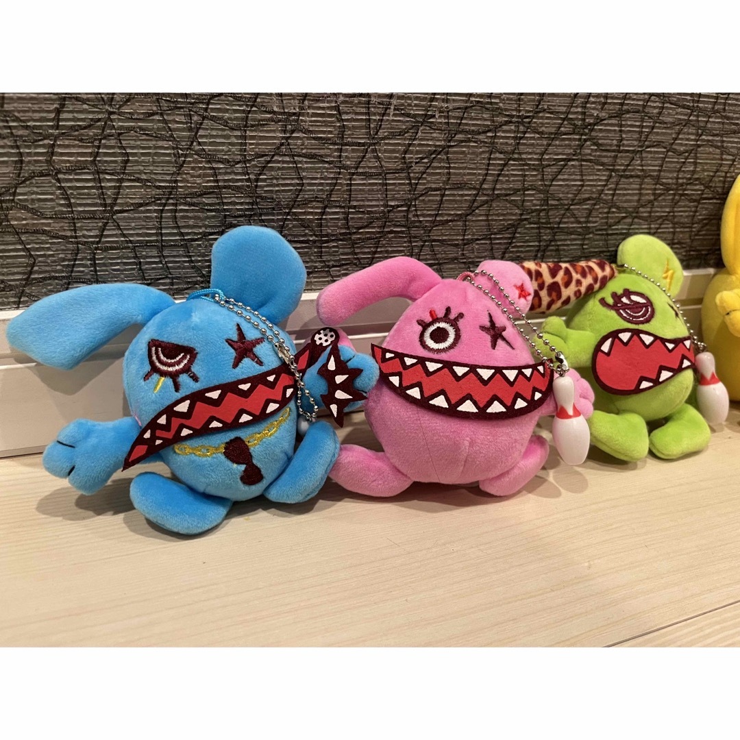 リトルグリーモンスターとラウンドワン コラボ限定商品マスコット 6個