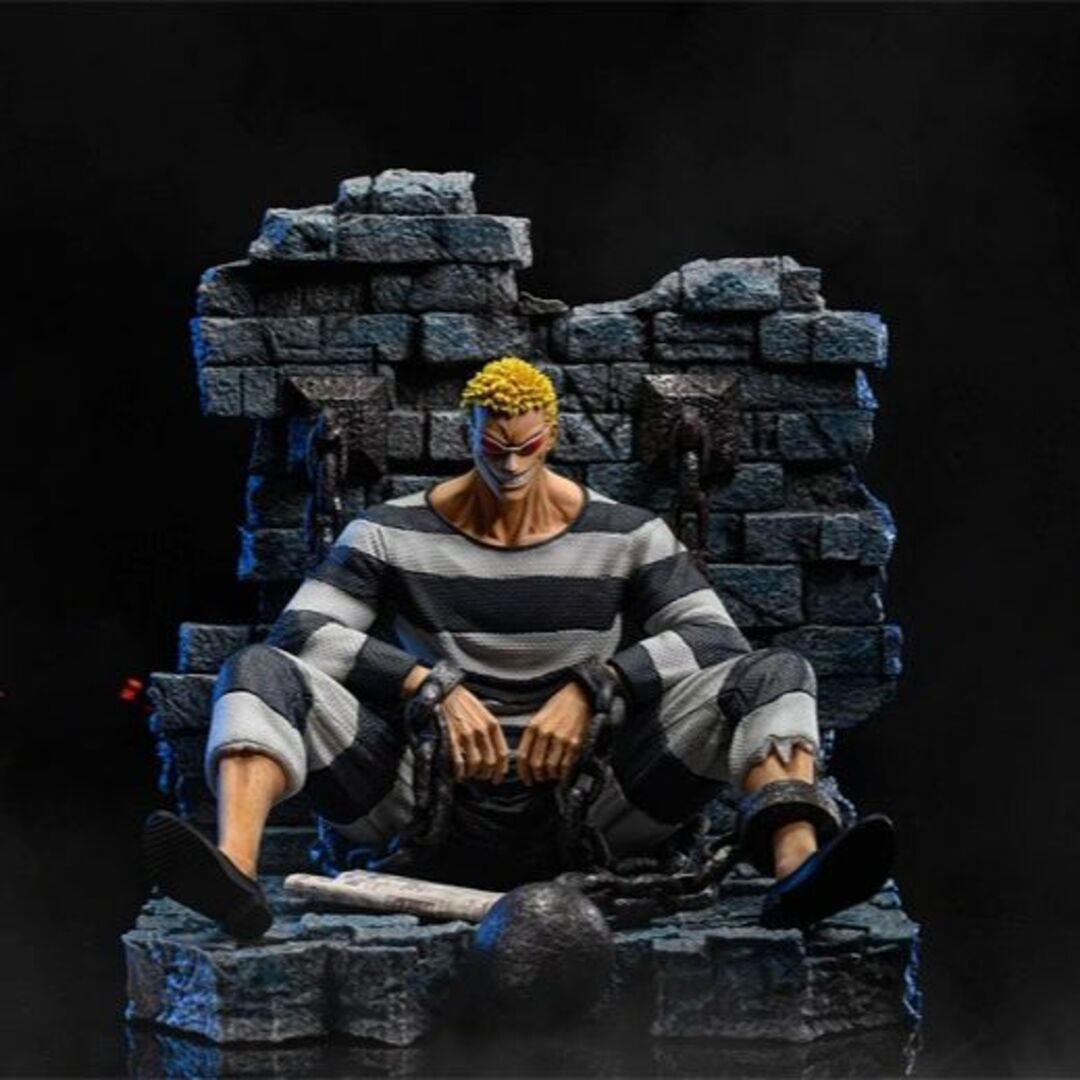 ワンピース 刑務所 ドフラミンゴ フィギュア ガレージキット