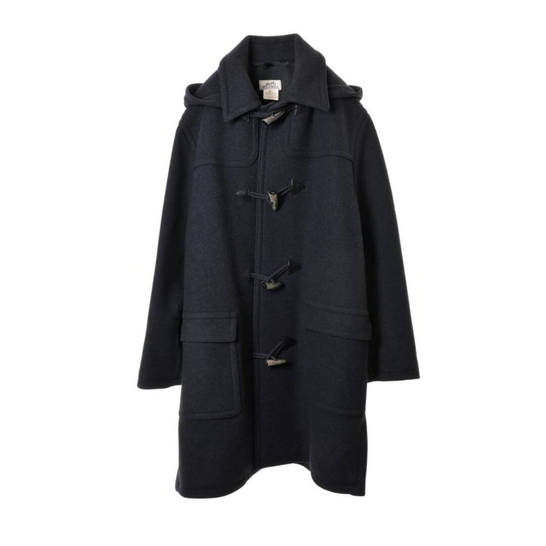 HERMES - HERMES ウールメルトン ダッフル コートの通販 by CYCLE