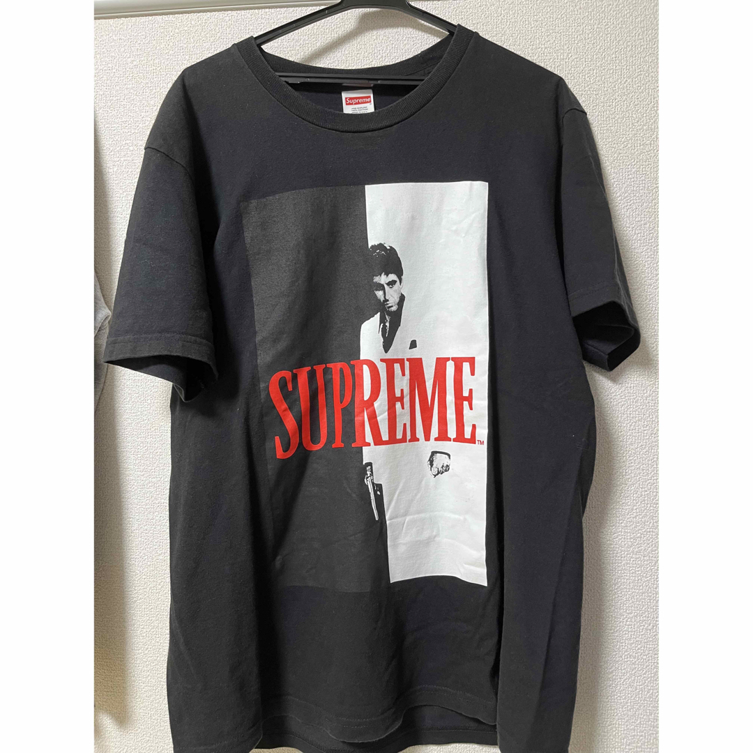Supreme 木村拓哉着用 supreme Split Tee ブラックMサイズ Split Tee