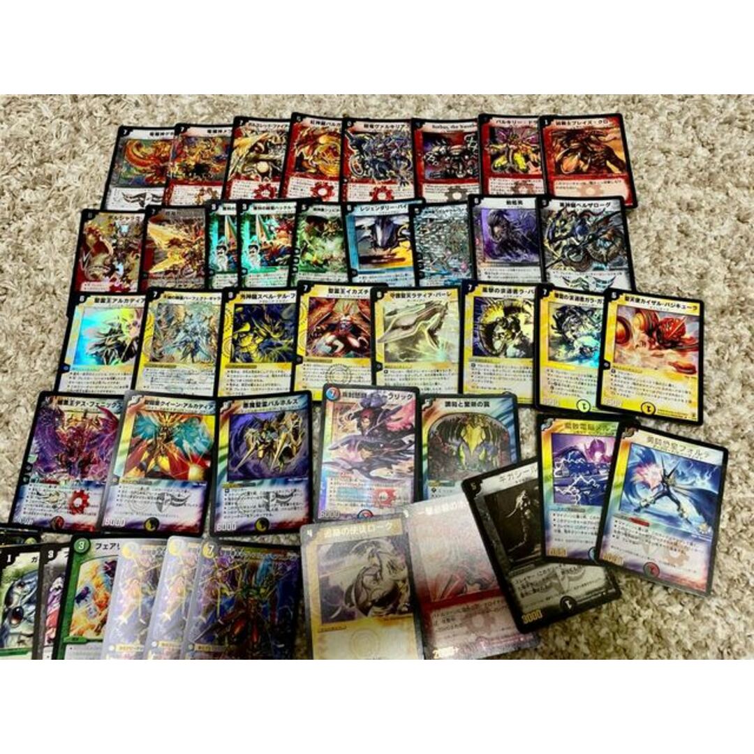 デュエマ引退品 左上黒のボックスはVR以上のみ デュエマ引退品 左上黒