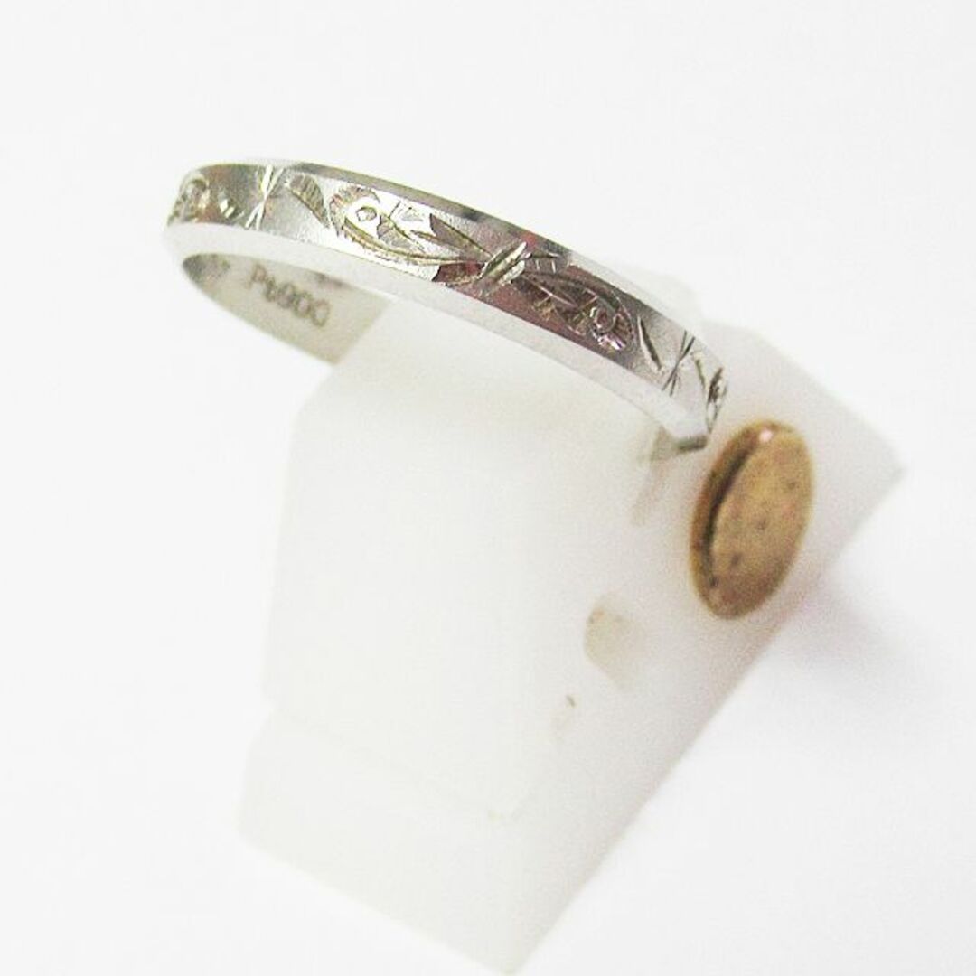 CITIZEN - Pt900プラチナカットデザインリング(サイズ10号)の通販 by