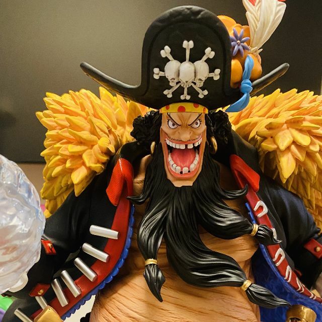 ワンピース 黒ひげ ティーチ フィギュア ガレージキット POPサイズの