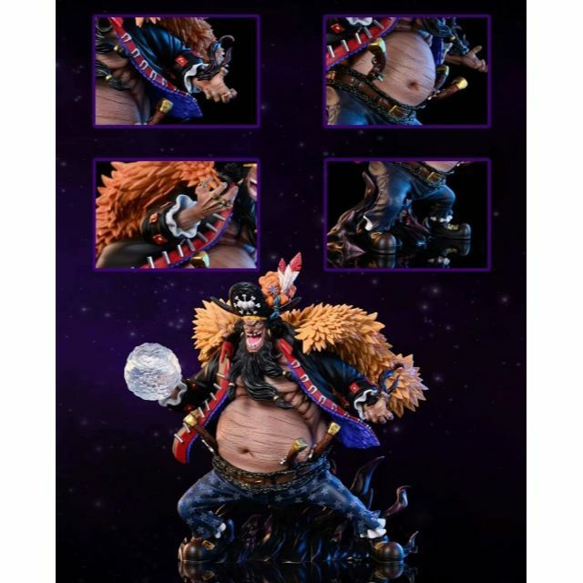 ワンピース 黒ひげ ティーチ フィギュア ガレージキット POPサイズの