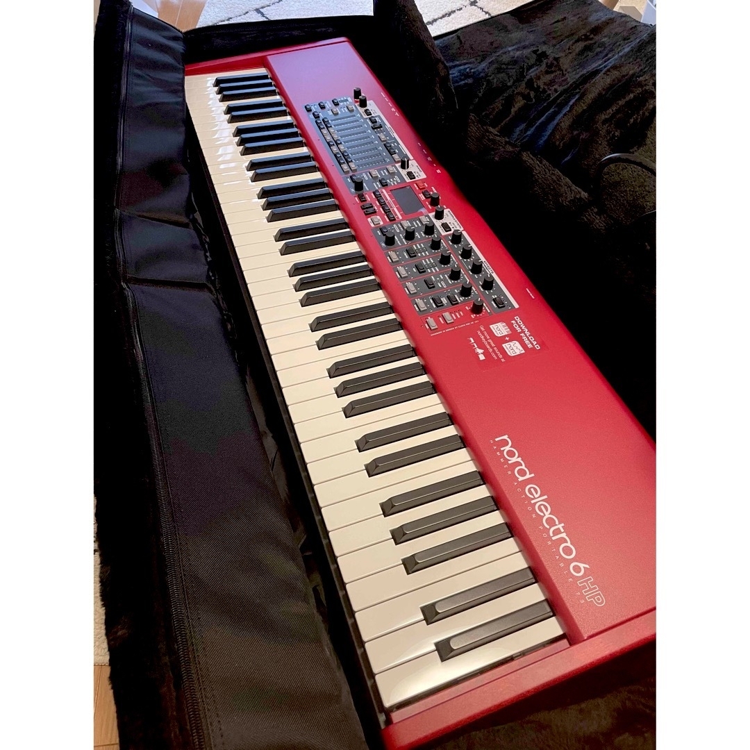 大特価】【ほぼ新品】Nord electro 6HP ケース&ペダル付の通販 by はろ