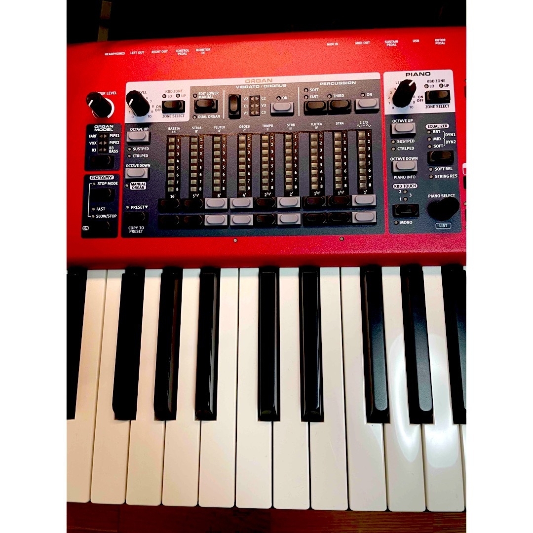 大特価】【ほぼ新品】Nord electro 6HP ケース&ペダル付の通販 by はろ