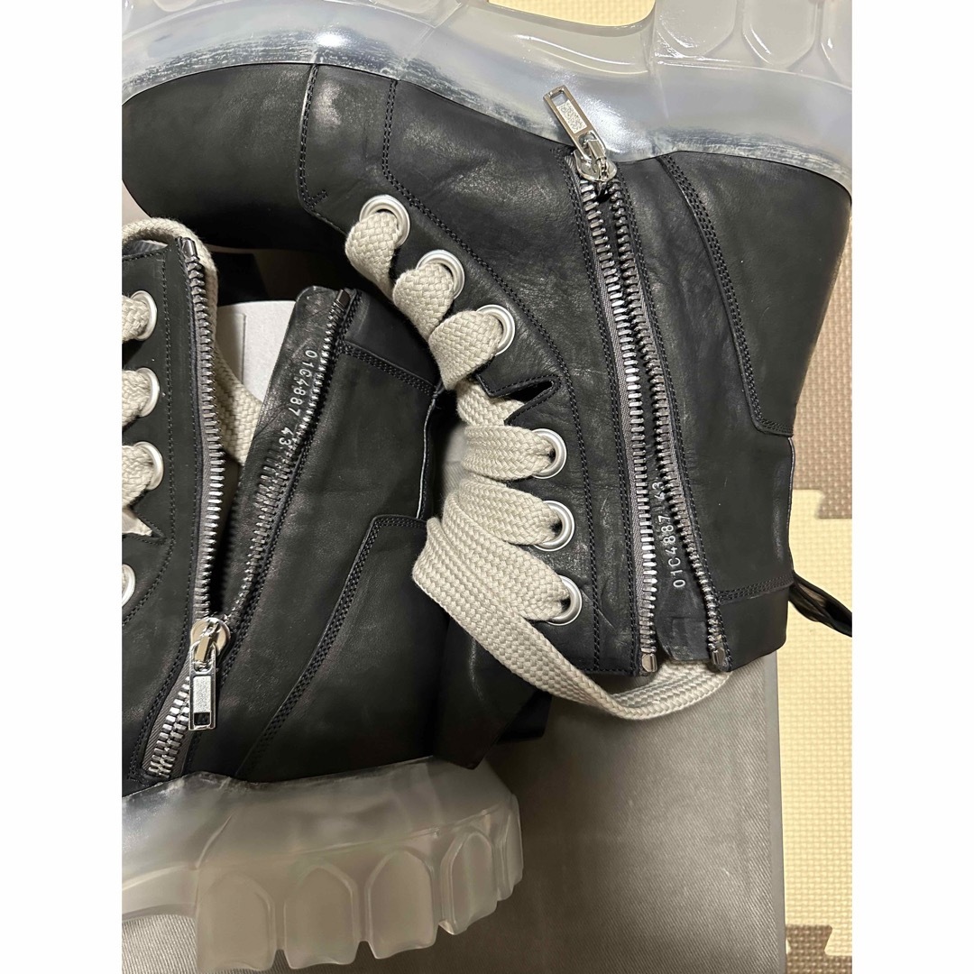 Rick Owens - JUMBOLACED LACEUP BOZO TRACTOR SIZE 43の通販 by