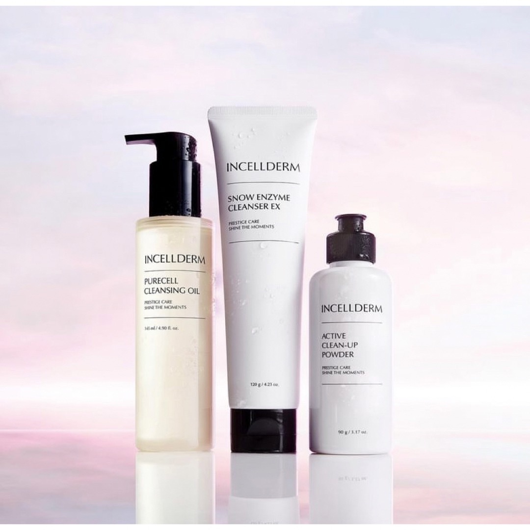 インセルダム 洗顔3点セット クレンジングオイル 洗顔フォーム 洗顔