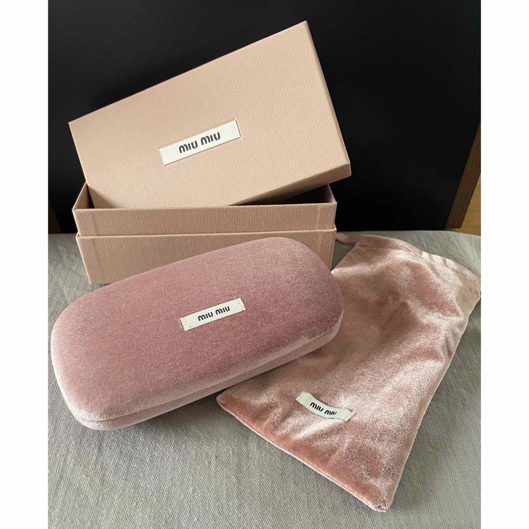 MIU MIU - miu miu メガネケースの通販 by 喜's shop｜ミュウミュウ