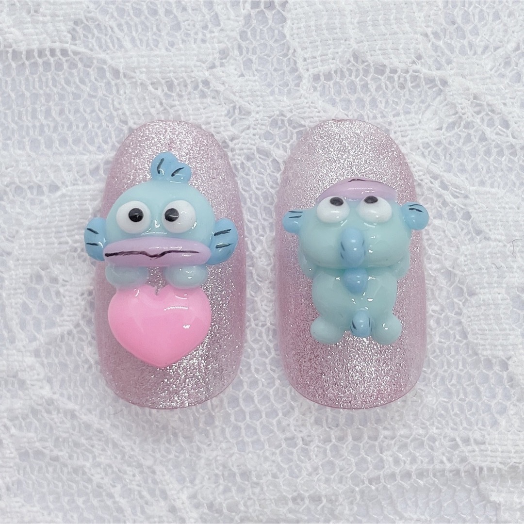 サンリオ ハンギョドン ネイルパーツの通販 by k's shop｜ラクマ