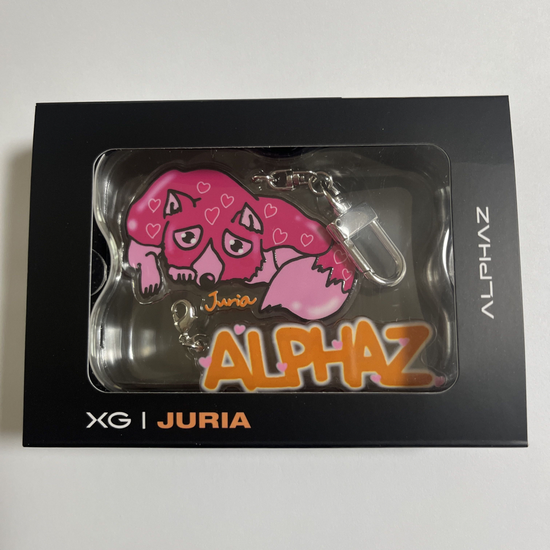xg - XG ALPHAZ LIMITED アクリルキーホルダー/ JURIAの通販 by はゆる