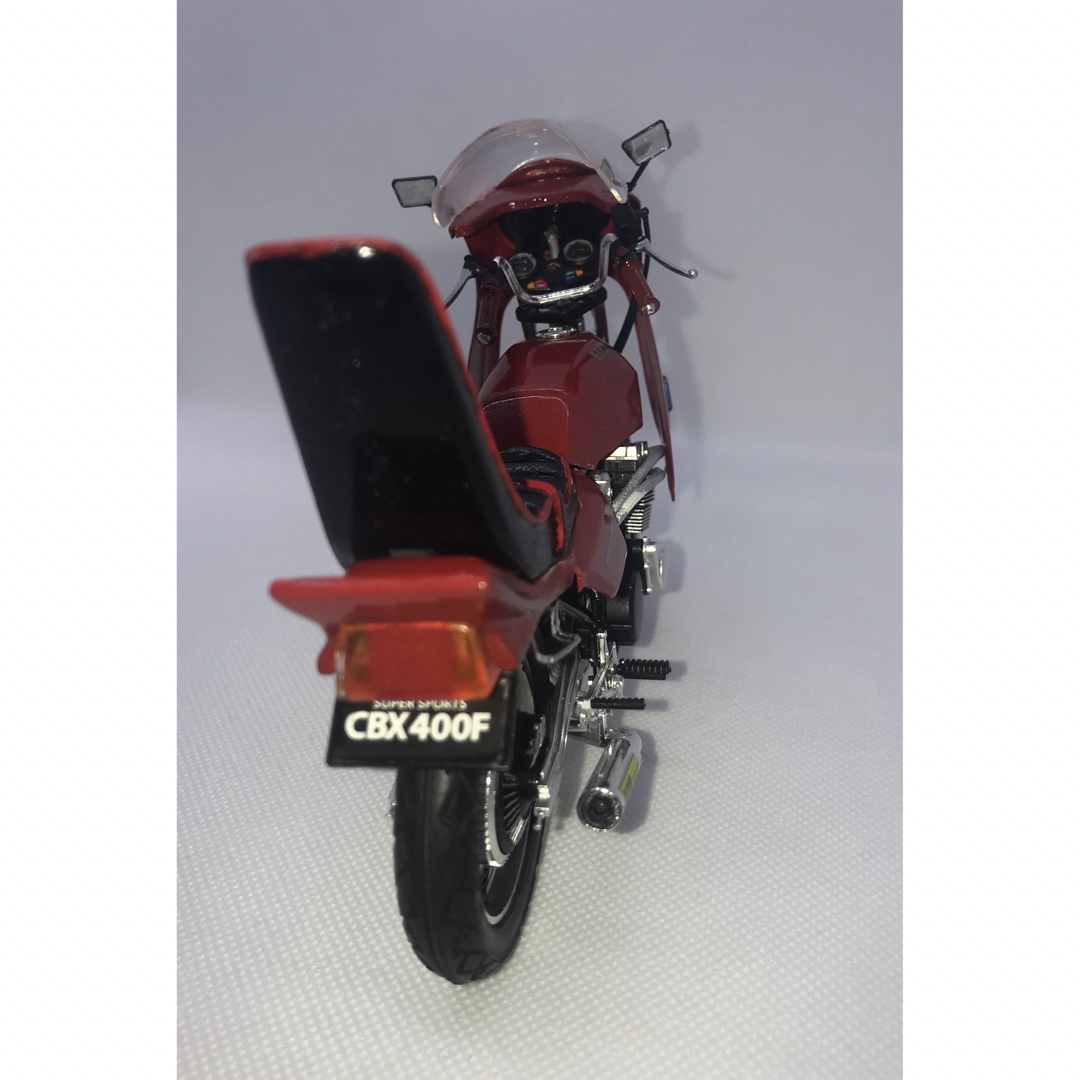 AOSHIMA - 1/12 プラモデル CBX400F 赤ソリッド【完成品】の通販 by Ti