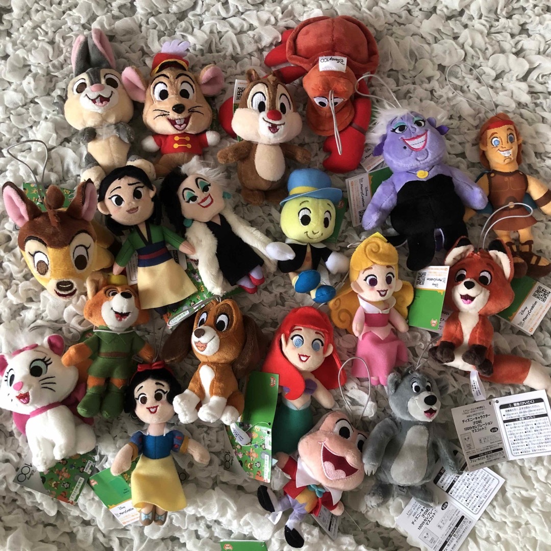 Disney - 2個セット ディズニー 100周年 セレブレーション マスコット