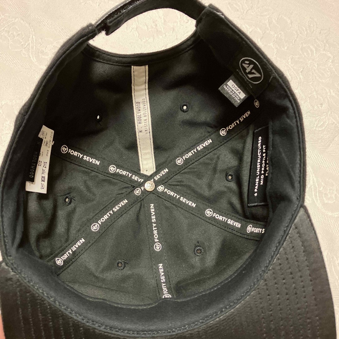 N.HOOLYWOOD - N.HOOLYWOOD 47 ベースボール キャップの通販 by まさ's