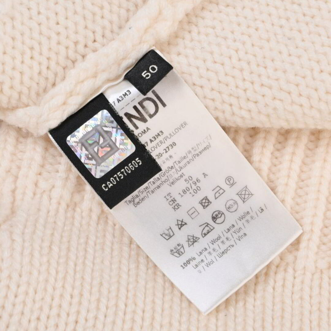 FENDI - FENDI ロゴ ウール プルオーバー ニットの通販 by CYCLE