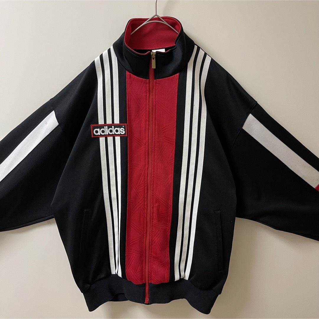 adidas - L80s】アディダス刺繍トラックジャケット古着ジャージ