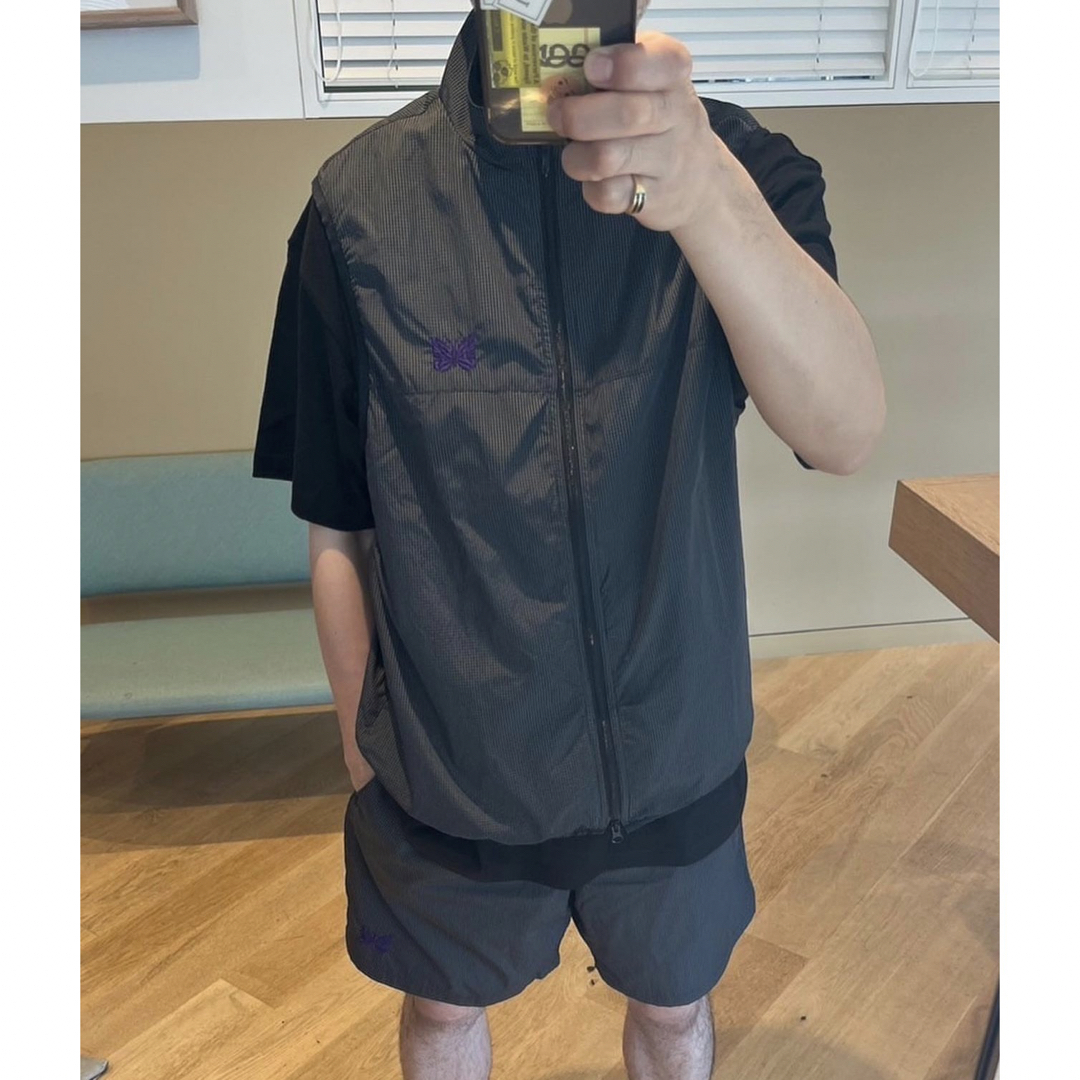 needles × BEAMS / 別注 ナイロンリップストップ ベスト NEEDLES