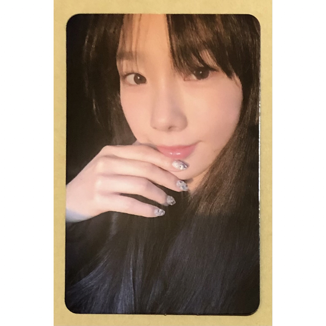 少女時代 テヨン TAEYEON My Voice 韓国盤 CD トレカ 黒 1 1集 - My