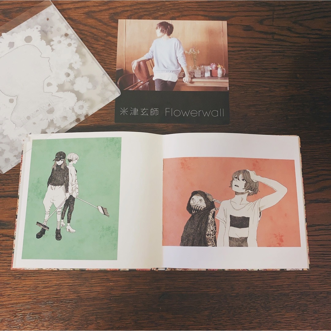 初回限定DVD＋画集】米津玄師「Flowerwall」【ポストカード付】の通販