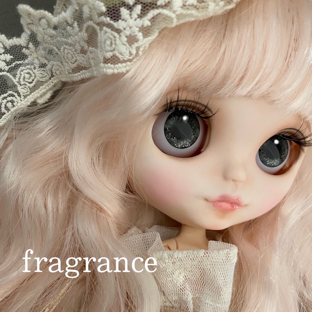 カスタムアイシードール 人形 ブライス 白肌 ピンク の通販 by