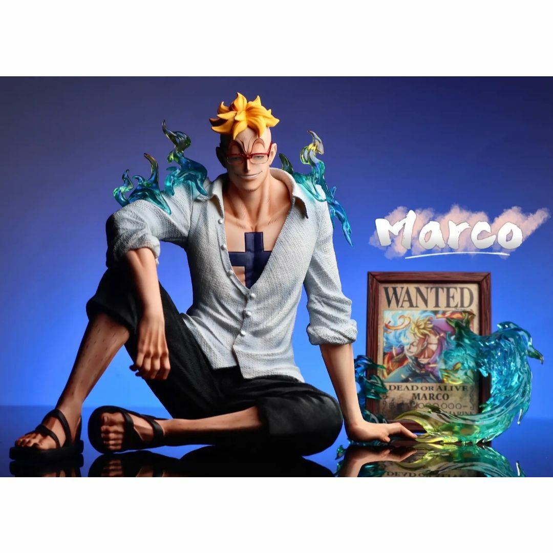 ワンピース マルコ フィギュア ガレージキット 塗装済み完成品 BT