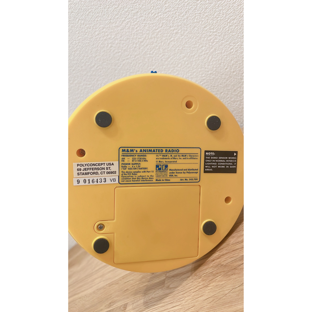 M&M - m&m's エムアンドエムズ ディスペンサー・フィギュア・ラジオ